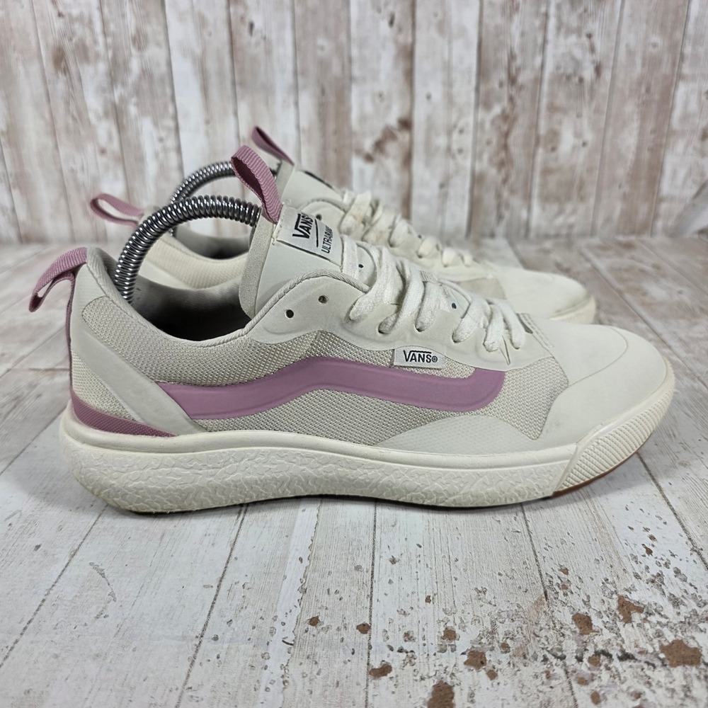 Vans UltraRange EXO Cream Mauve Low Top Sneakers Womens 9 Mens 7.5 721356